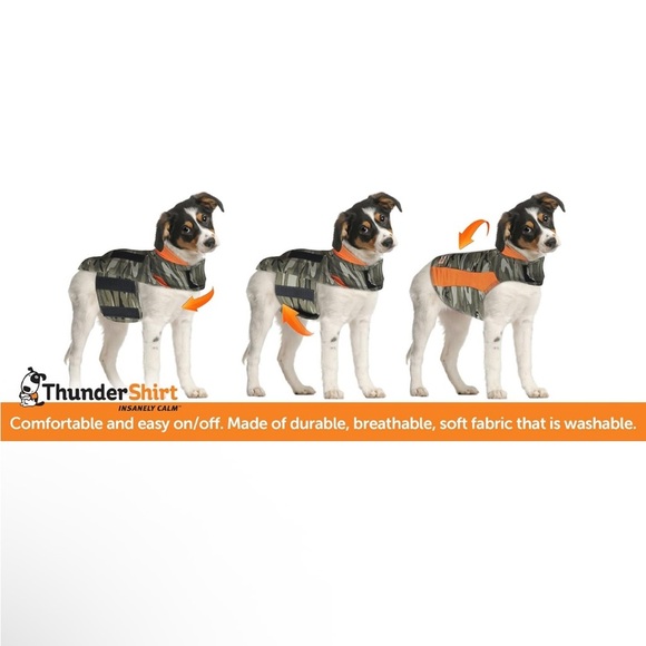 Thundershirt Dog Anxiety Jacket, Pink, X Large 65-110 lbs 
NEW IN BOX - Picture 4 of 8